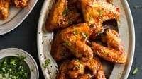 Sticky Asian Fish Sauce Chicken Wings