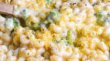 Stovetop Broccoli Mac and Cheese