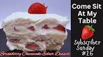 Strawberry Cheesecake Eclair Dessert - Subscriber Sunday ...