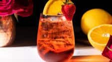 Strawberry Negroni Sbagliato
