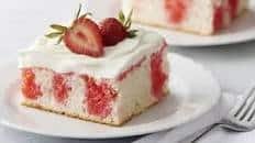 Strawberry Poke Cake