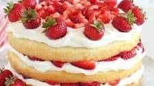 Strawberry Shortcake Cake