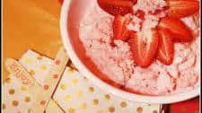 Strawberry Snow Ice Cream