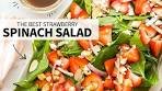 Strawberry Spinach Salad Recipe