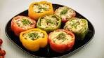 Stuffed Bell Peppers (Stuffed Capsicum) in Mexican Style by ...