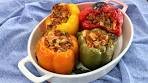 Stuffed Bell Peppers – Easy Vegan Recipe