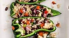 Stuffed Poblano Peppers