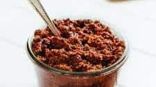 Sun-Dried Tomato & Basil Olive Tapenade (5 Minutes!)