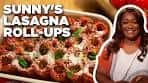 Sunny Anderson's Easy Tomato and Basil Lasagna Roll-Ups ...