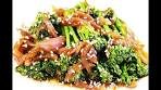 Sweet And Sour Broccoli