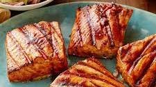 Sweet and Spicy Grilled Salmon