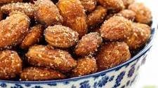 Sweet and Spicy Roasted Almonds