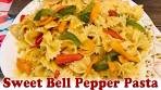 Sweet Bell Pepper Pasta Recipe