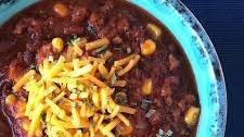 Sweet Corn & Black Bean Chili