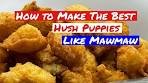 Sweet Onion Hush Puppies | Classic Southern Recipe | Faye ...