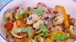 Sweet Pepper Pasta with Sausage | Southern Living