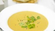 Sweet potato and coconut soup