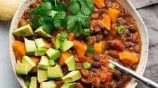 Sweet Potato Black Bean Chili