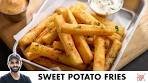 Sweet Potato Fries Recipe | Perfect Fries Tips | शकरकंद के ...