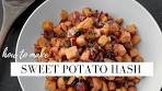 SWEET POTATO HASH | Delicious Sweet Potato Recipes ...