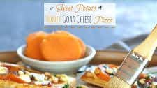 Sweet Potato & Honey Goat Cheese Pizza