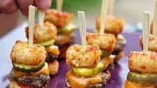 Tater Tot Mini Cheeseburger Bites