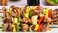 Teriyaki Pork Kabobs