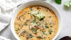 Thai Coconut Soup with Mushrooms