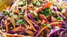 Thai Noodle Salad with Peanut Sauce