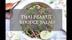 Thai Peanut Noodle Salad