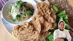 Thai Style Salad • Crispy Fish With Green Mango Salad • Yum ...