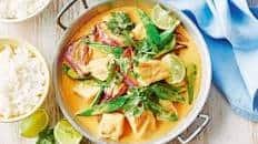 Thai yellow fish curry