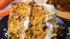 The Best Carrot Cake with Coconut, Pineapple and Nuts