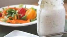 The Best Homemade Ranch Salad Dressing