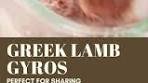 The BEST Lamb Gyros with Authentic Greek Tzatziki Sauce ...