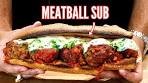 The GREATEST Meatball Sub You'll Ever Eat | Meatball ...