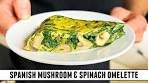 The PERFECT Mushroom & Spinach Omelette | Healthy & ...