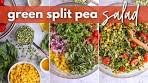 the split pea salad i literally can't stop eating ...