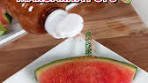 these frozen watermelon pops taste JUST like a margarita 🍉
