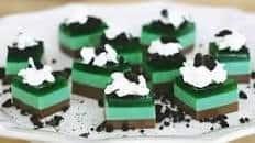 Thin Mint Jello Shots