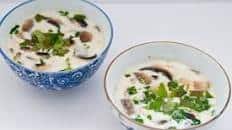 Thom Kha Hed (Thai Coconut Mushroom Soup)