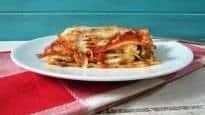 Three Cheese Meat Lasagna