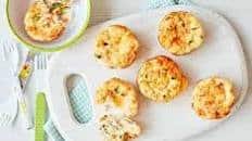 Toddler recipe: Mini egg & veg muffins