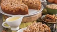 Torta alle mele irlandese sbriciolata (irish apple crumble cake)