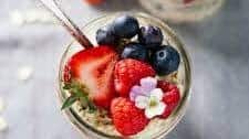 Triple Berry Overnight Oats