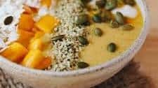 Tropical Mango Coconut Smoothie Bowl