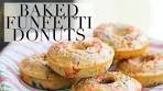 Try This Baked Funfetti Donuts Recipe Now