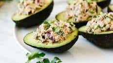 Tuna Stuffed Avocados