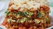 Turkey Spinach Lasagna