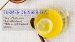 Turmeric Ginger Tea I Easy, Immune Boosting & Anti ...